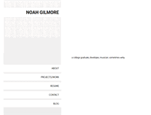 Tablet Screenshot of noahgilmore.com